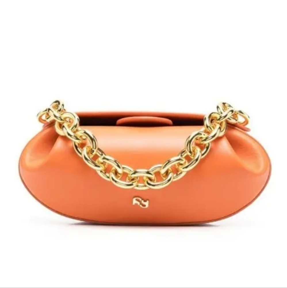 Yuzefi Dinner Roll Tote Bag Orange - Picture 1 of 10